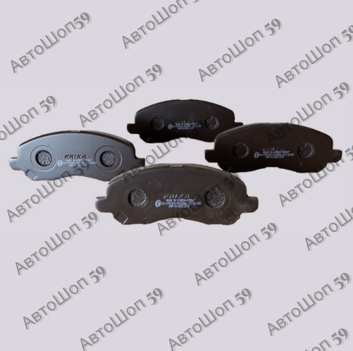 Колодки тормозные Mitsubishi, Citroen, Peugeot передние