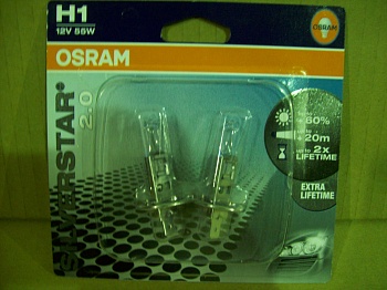   H1 OSRAM 55 Sillvestar +60% 